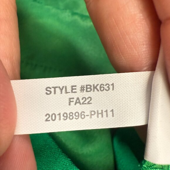 NWT Women's J. CREW High-Rise Crepe Trouser Kelly Green #BK631 | Size 8 - Picture 9 of 9